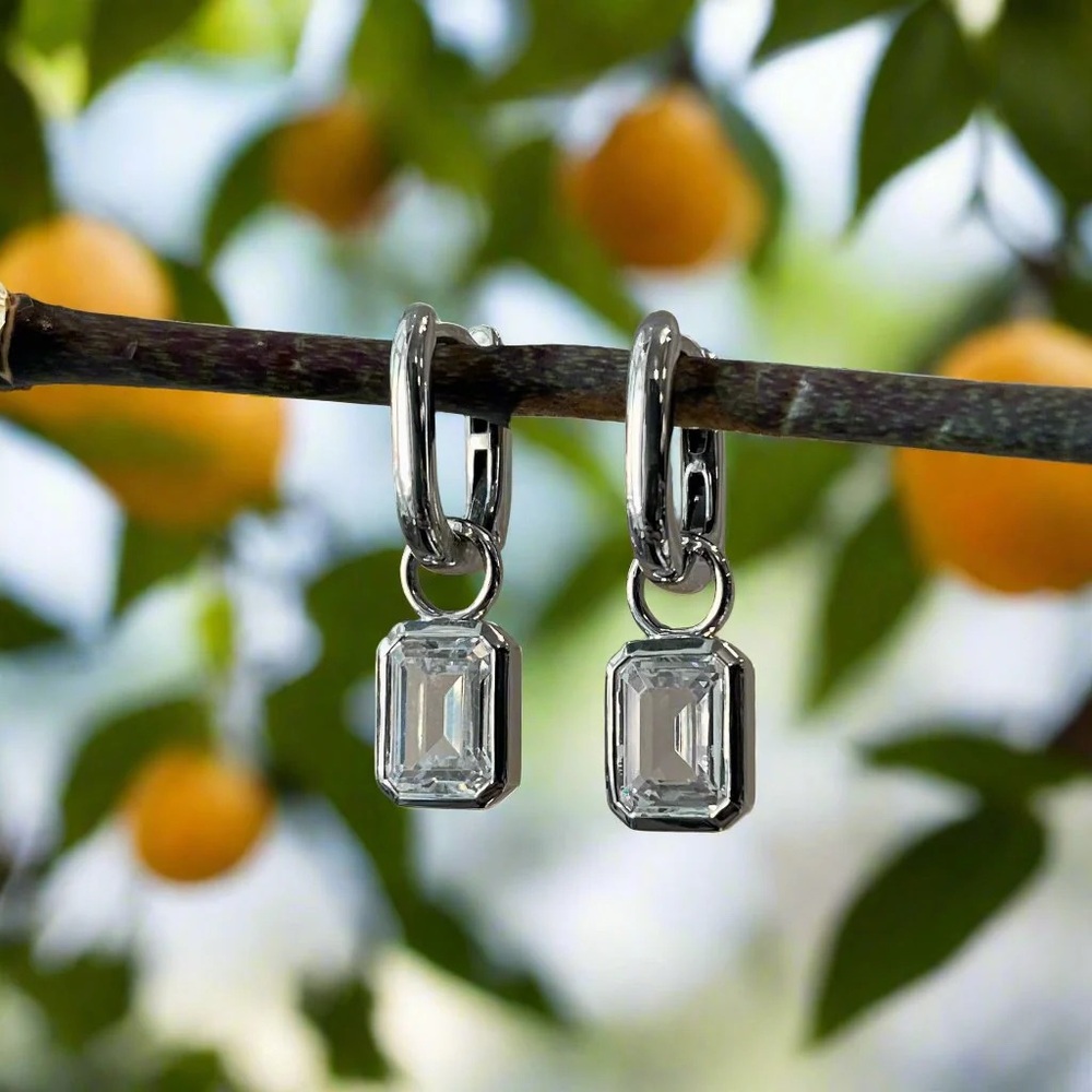 Ti Sento - Milano Silver Drop Earrings